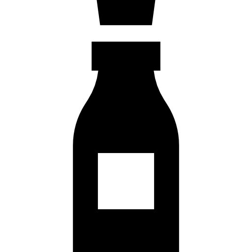 alcohólico Basic Straight Filled icono