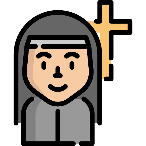 Монахиня Special Lineal color иконка