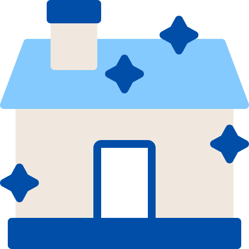 House cleaning Berkahicon Flat icon