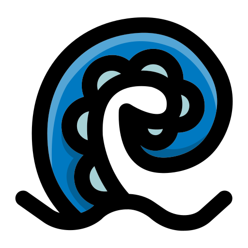 tentáculo Generic Outline Color icono
