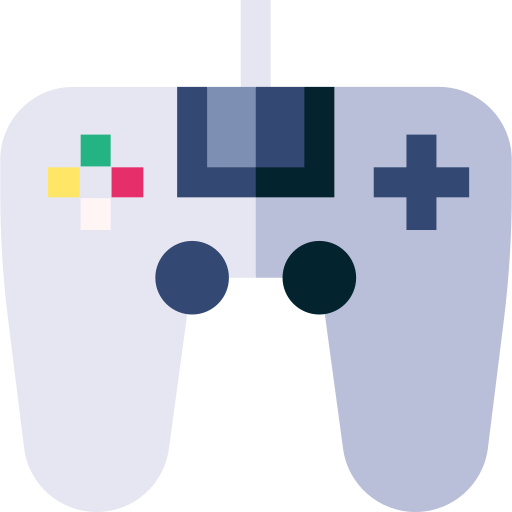 テレビゲーム Basic Straight Flat icon