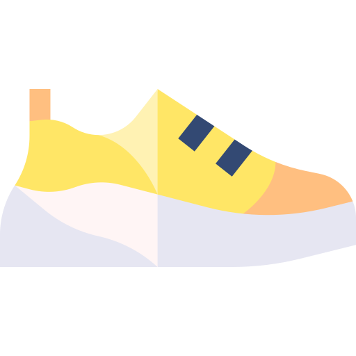 Sneakers Basic Straight Flat icon