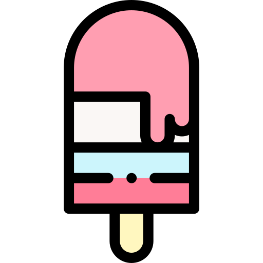Popsicle Detailed Rounded Lineal color icon