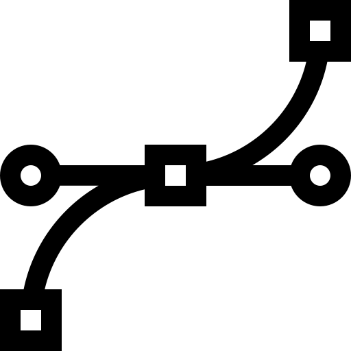 ankerpunt Basic Straight Lineal icoon