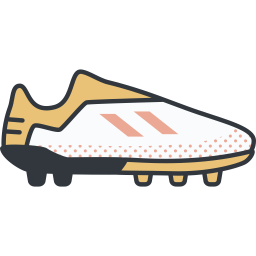 Football shoes Detailed Offset Lineal color icon