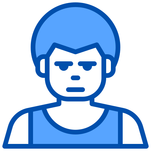 アフロ xnimrodx Blue icon