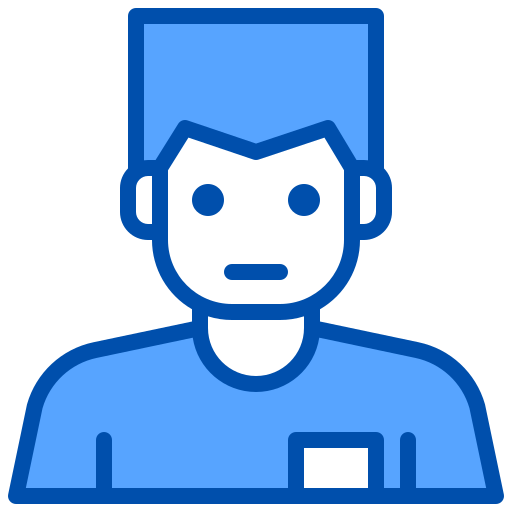 awatar człowieka xnimrodx Blue ikona