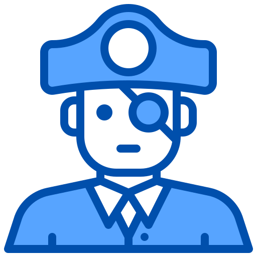 pirata xnimrodx Blue icono