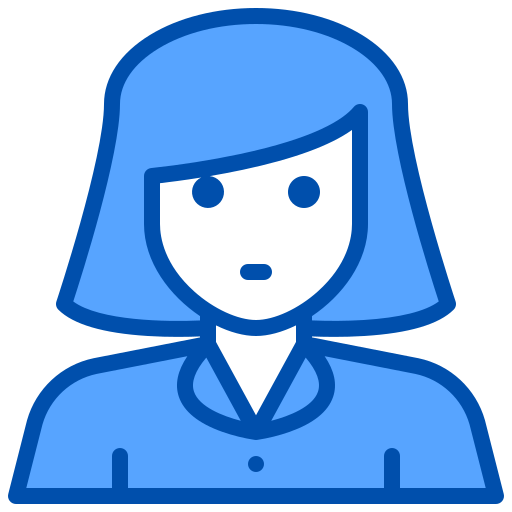 femme xnimrodx Blue Icône