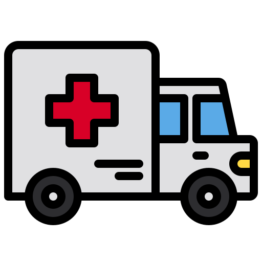 Ambulance xnimrodx Lineal Color icon