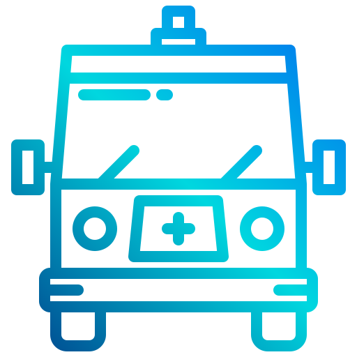 krankenwagen xnimrodx Lineal Gradient icon