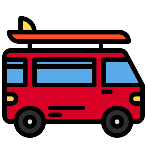 Серф-фургон xnimrodx Lineal Color иконка