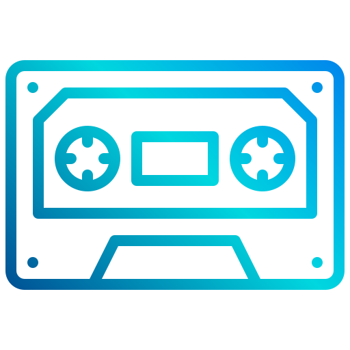 cassette xnimrodx Lineal Gradient Icône