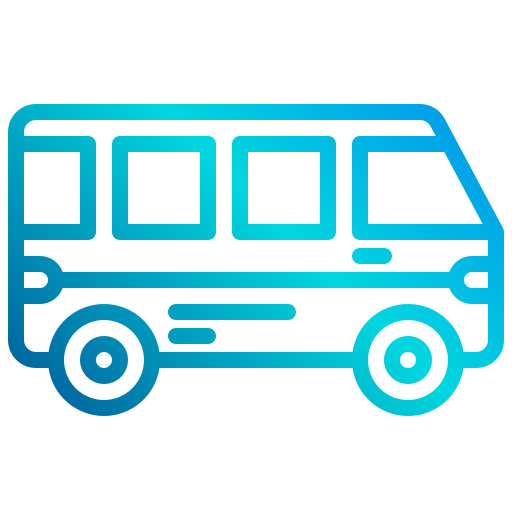 Bus xnimrodx Lineal Gradient icon