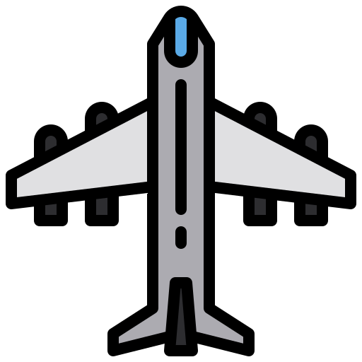 Plane xnimrodx Lineal Color icon