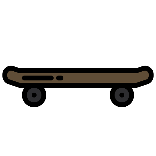 skateboard xnimrodx Lineal Color icona