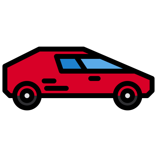 auto sportiva xnimrodx Lineal Color icona