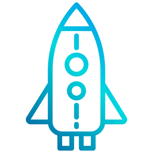 Rocket xnimrodx Lineal Gradient icon