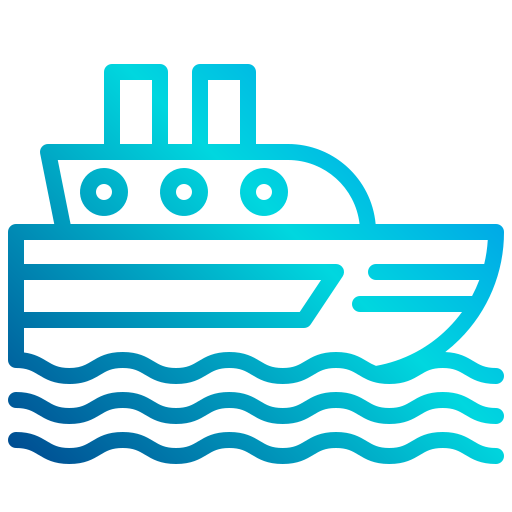 Ship xnimrodx Lineal Gradient icon