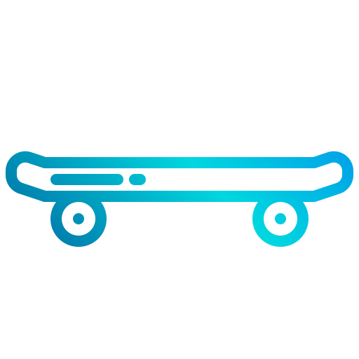skateboard xnimrodx Lineal Gradient icoon