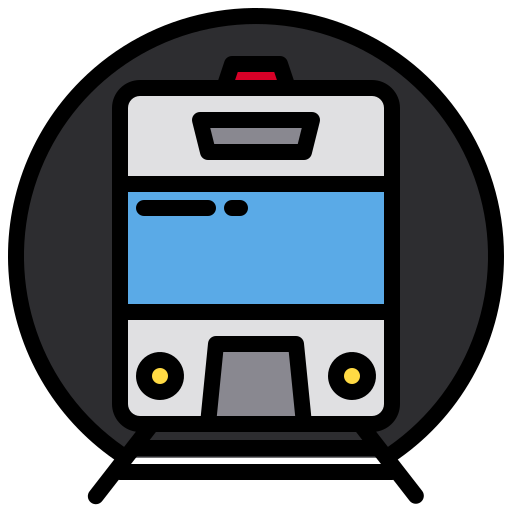 Train xnimrodx Lineal Color icon
