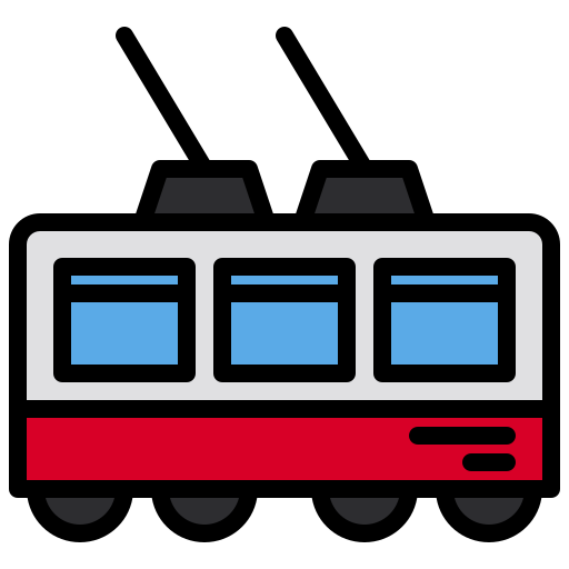 Tram xnimrodx Lineal Color icon