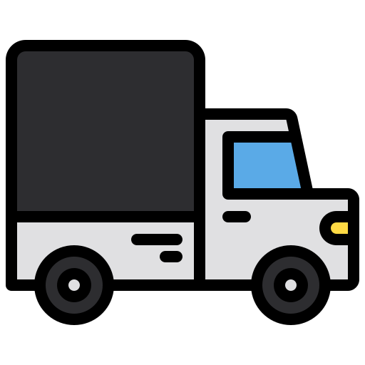 ciężarówka xnimrodx Lineal Color ikona