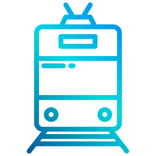 Tram xnimrodx Lineal Gradient icon