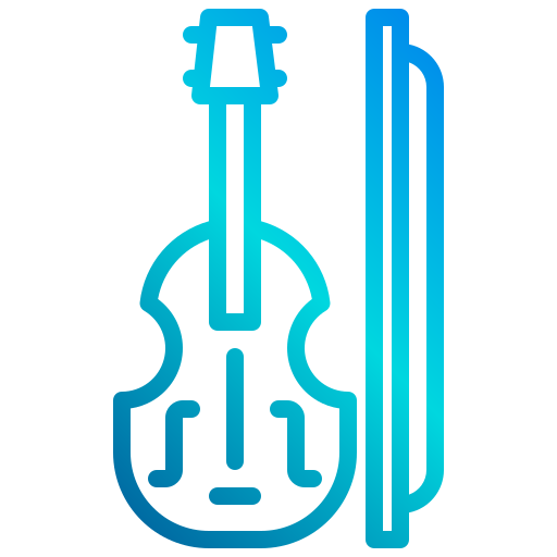 Violin xnimrodx Lineal Gradient icon