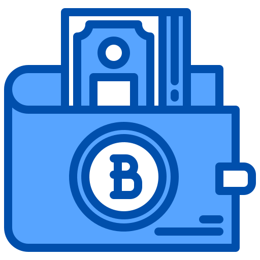 비트 코인 xnimrodx Blue icon
