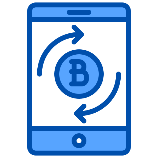 bitcoin xnimrodx Blue Icône