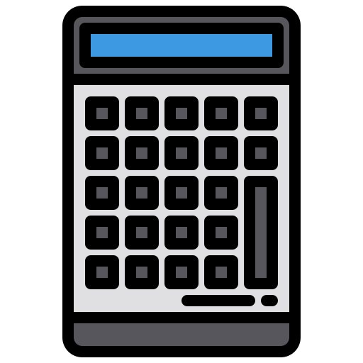 calculadora xnimrodx Lineal Color Ícone