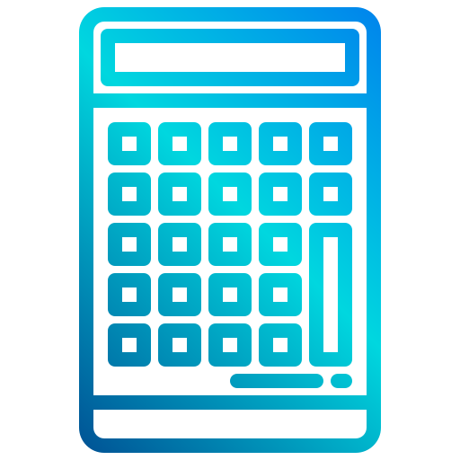 kalkulator xnimrodx Lineal Gradient ikona