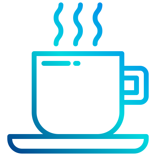 Coffee xnimrodx Lineal Gradient icon