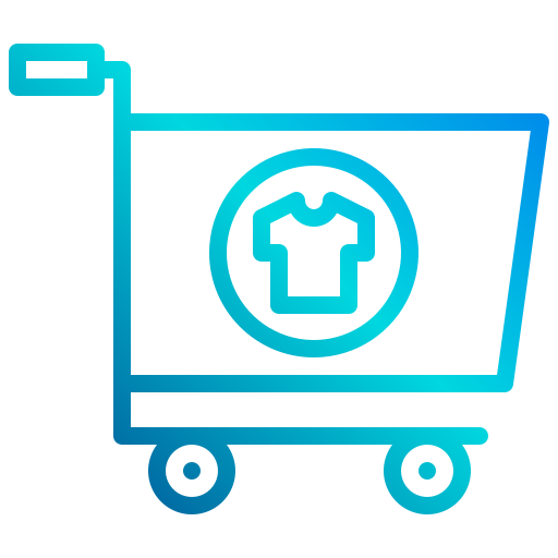 Shopping xnimrodx Lineal Gradient icon