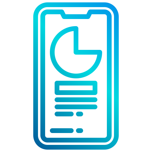 smartphone xnimrodx Lineal Gradient icono