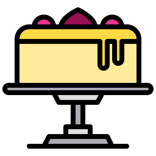 ciasto xnimrodx Lineal Color ikona