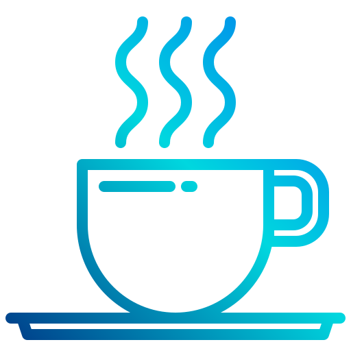 filiżanka kawy xnimrodx Lineal Gradient ikona