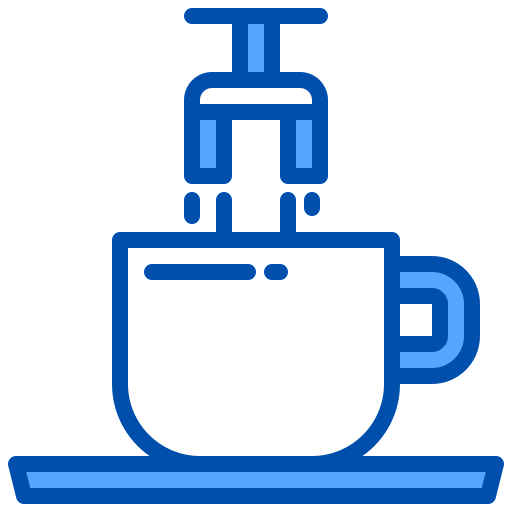 커피 컵 xnimrodx Blue icon