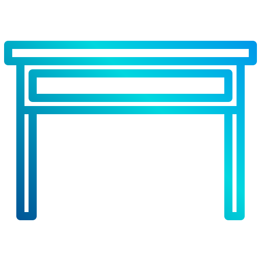 책상 xnimrodx Lineal Gradient icon