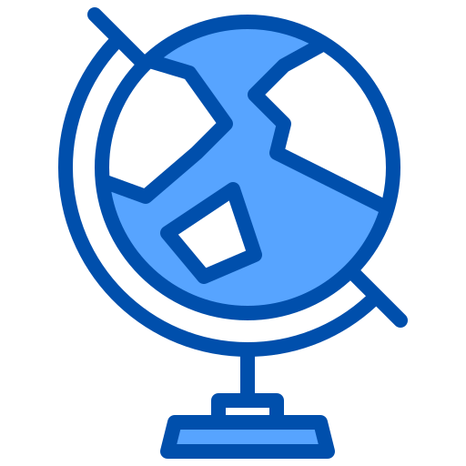 地理 xnimrodx Blue icon