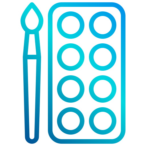 pintar xnimrodx Lineal Gradient icono