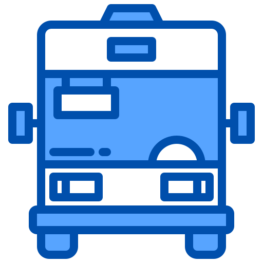 bus scolaire xnimrodx Blue Icône