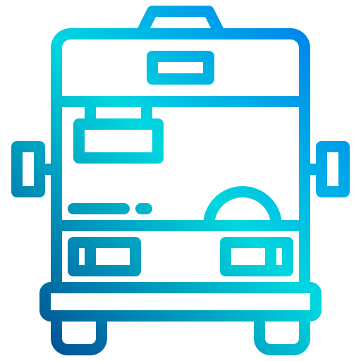 Школьный автобус xnimrodx Lineal Gradient иконка