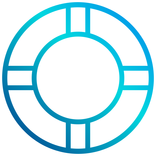Life ring xnimrodx Lineal Gradient icon