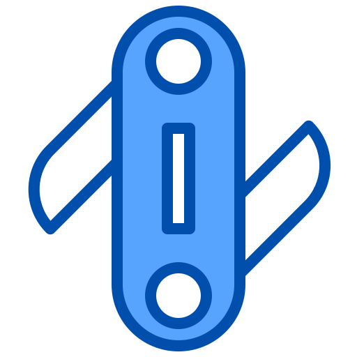 ポケットナイフ xnimrodx Blue icon