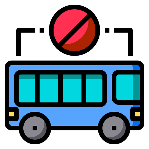autobus Phatplus Lineal Color ikona