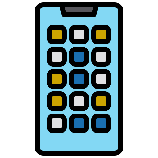 Smartphone xnimrodx Lineal Color icon