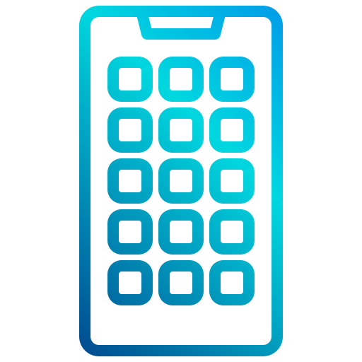 smartphone xnimrodx Lineal Gradient icono