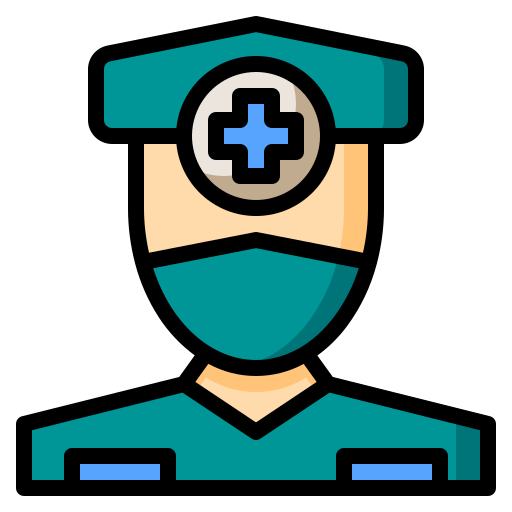 krankenschwester Phatplus Lineal Color icon
